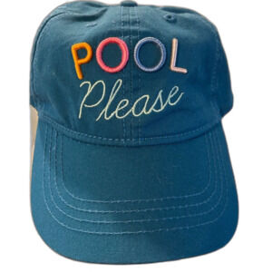 “Pool Please” baseball cap.NWOT